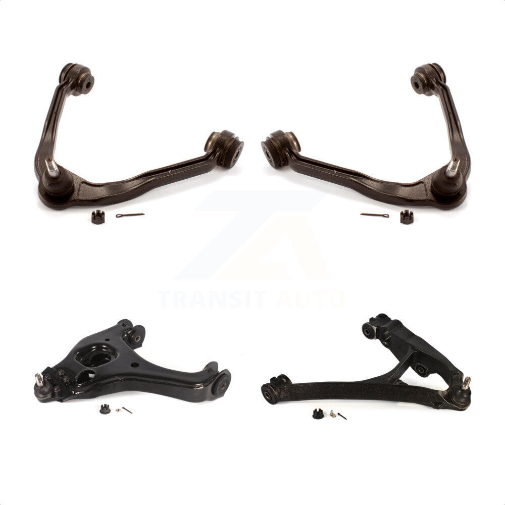 [Avant] Kit d'ensemble de bras de suspension et joint à rotule pour 2005 Chevrolet Silverado 1500 RWD avec Torsion Bar front springs KTR-104039 par TOR
