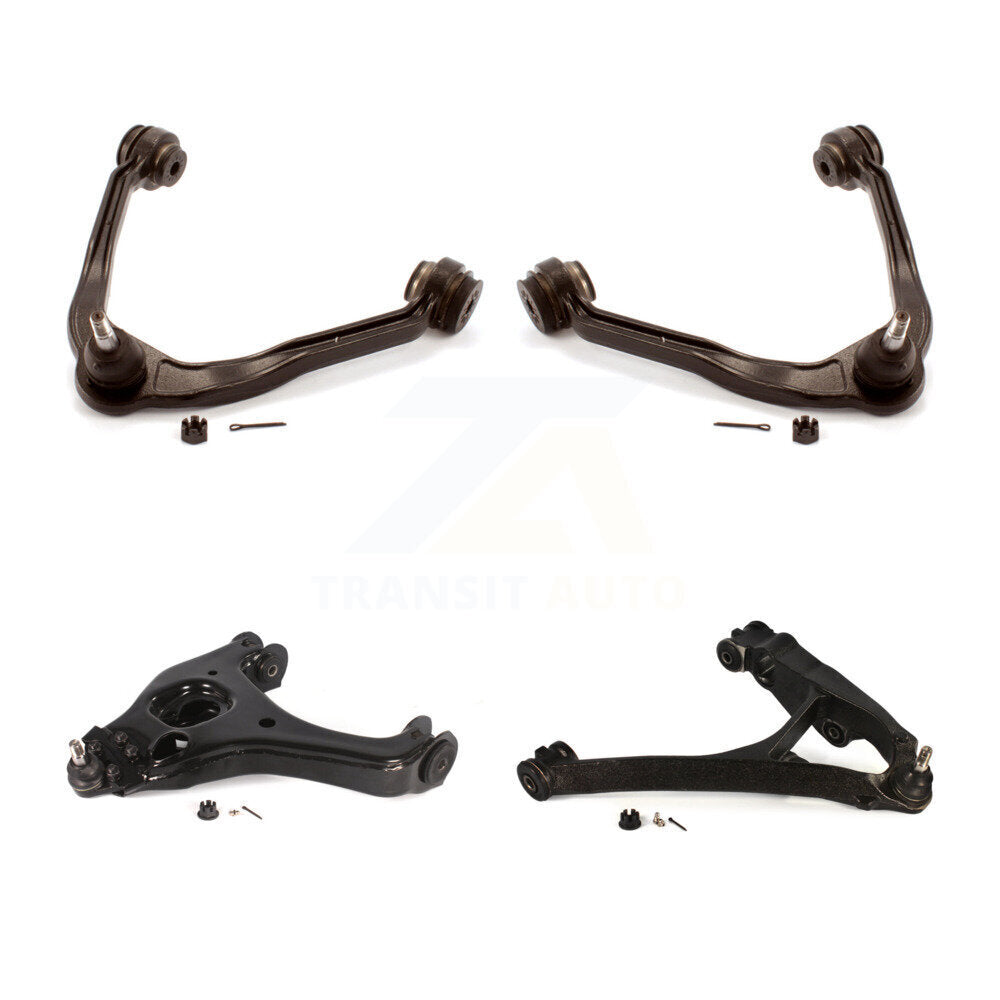 [Avant] Kit d'ensemble de bras de suspension et joint à rotule pour 2005 Chevrolet Silverado 1500 RWD avec Torsion Bar front springs KTR-104039