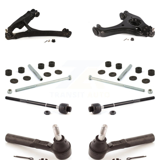 [Avant] Kit d'ensemble de bras de suspension et joint à rotule pour 2005 Chevrolet Silverado 1500 RWD avec Torsion Bar front springs Rack steering type KTR-104052