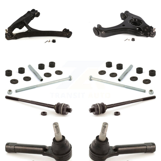 [Avant] Kit d'ensemble de bras de suspension et joint à rotule pour 2005 Chevrolet Silverado 1500 RWD avec Torsion Bar front springs Gear steering type KTR-104054