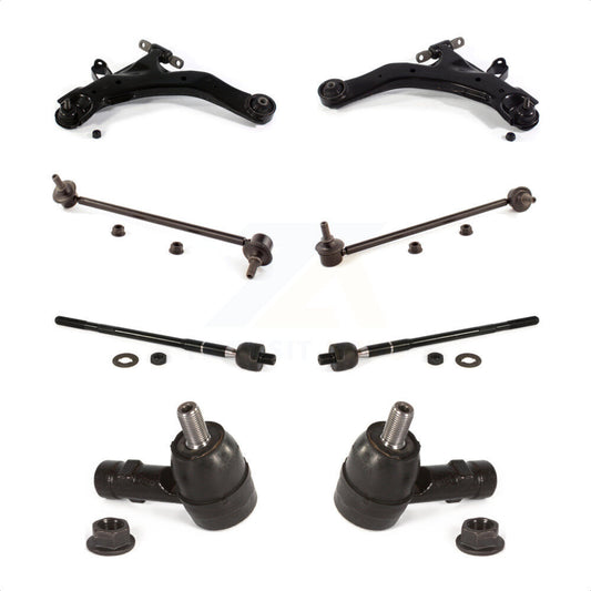 [Avant] Kit d'ensemble de bras de suspension et joint à rotule pour 2003-2008 Hyundai Tiburon KTR-104055 par TOR