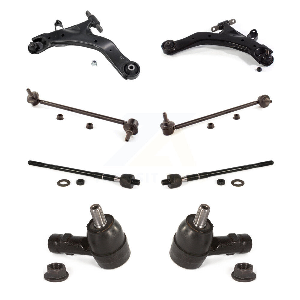 [Avant] Kit d'ensemble de bras de suspension et joint à rotule pour 2003-2008 Hyundai Tiburon KTR-104055