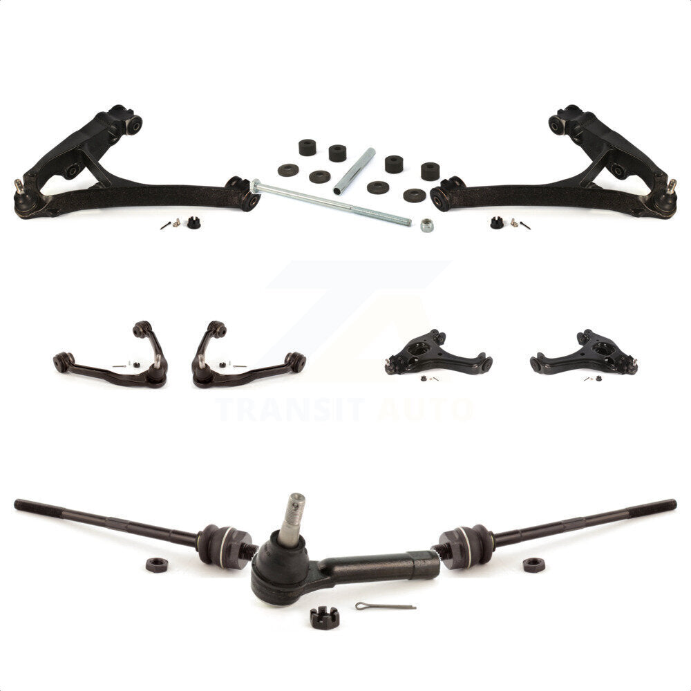 [Avant] Kit d'ensemble de bras de suspension et joint à rotule pour 2005 Chevrolet Silverado 1500 RWD avec Torsion front springs Gear steering type KTR-104071 par TOR