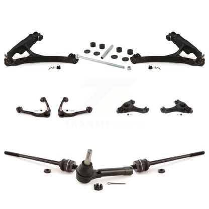 [Avant] Kit d'ensemble de bras de suspension et joint à rotule pour 2005 Chevrolet Silverado 1500 RWD avec Torsion front springs Gear steering type KTR-104071