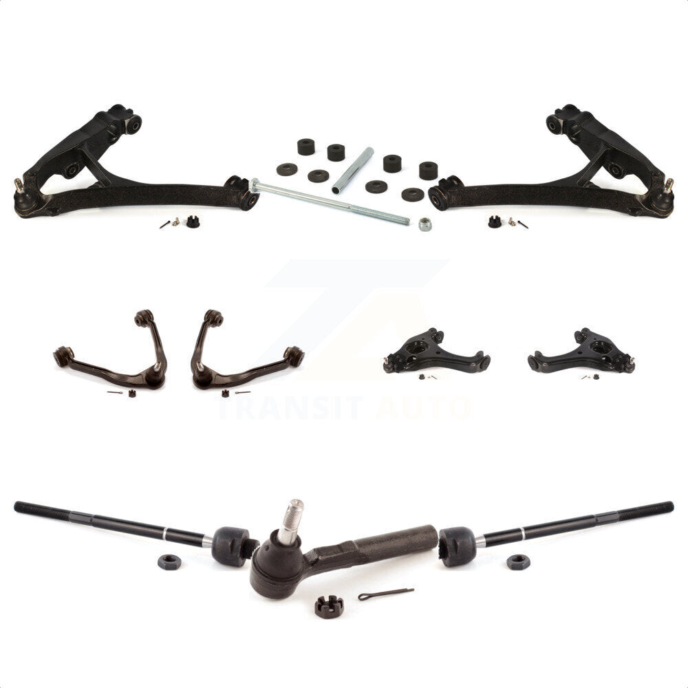 [Avant] Kit d'ensemble de bras de suspension et joint à rotule pour 2005 Chevrolet Silverado 1500 RWD avec Torsion front springs Rack steering type KTR-104073 par TOR
