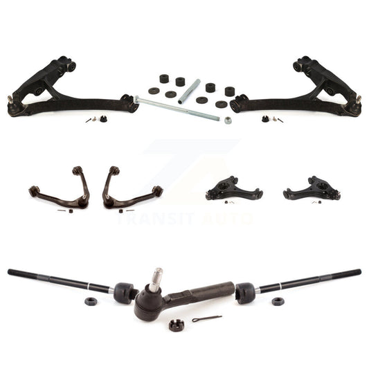 [Avant] Kit d'ensemble de bras de suspension et joint à rotule pour 2005 Chevrolet Silverado 1500 RWD avec Torsion front springs Rack steering type KTR-104073