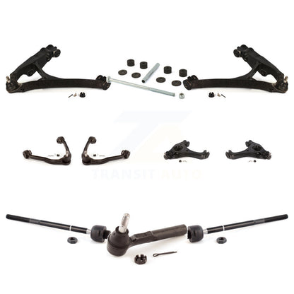 [Avant] Kit d'ensemble de bras de suspension et joint à rotule pour 2005 Chevrolet Silverado 1500 RWD avec Torsion front springs Rack steering type KTR-104075