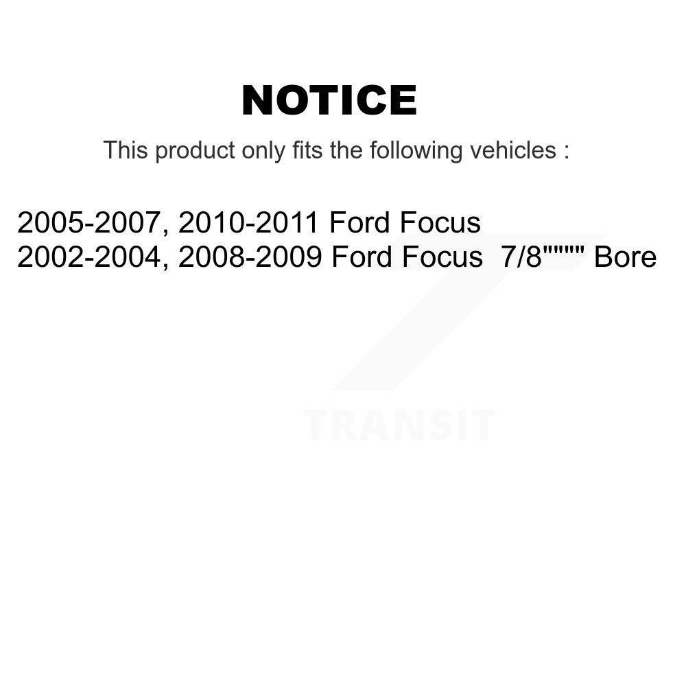 [Arrière] Kit de Cylindre de roue de frein à tambour pour Ford Focus K14-100018