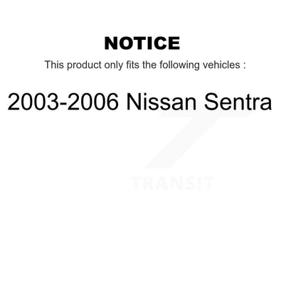 [Arrière] Kit de Cylindre de roue de frein à tambour pour 2003-2006 Nissan Sentra K14-100028