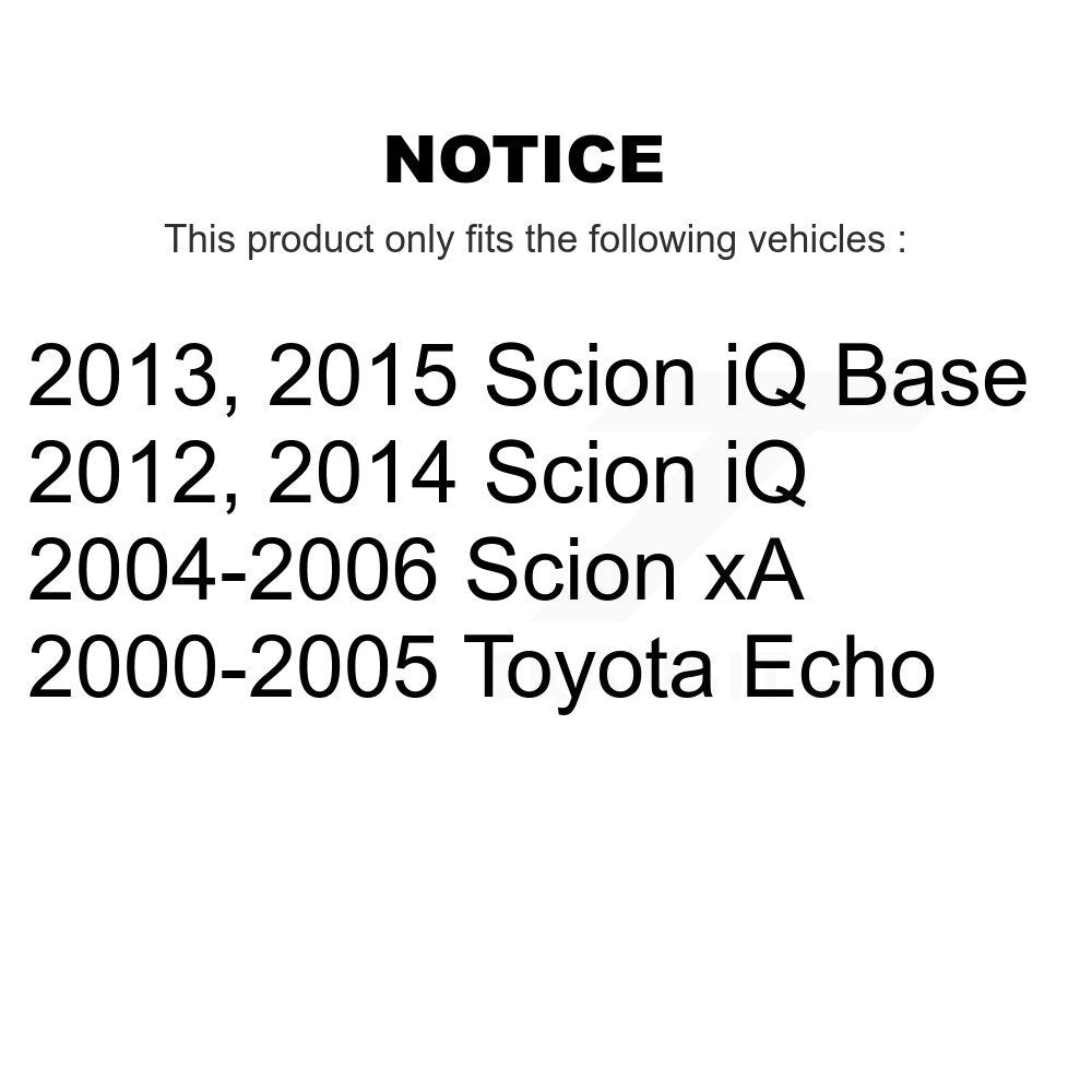 [Arrière] Kit de Cylindre de roue de frein à tambour pour Scion Toyota Echo xA iQ K14-100091