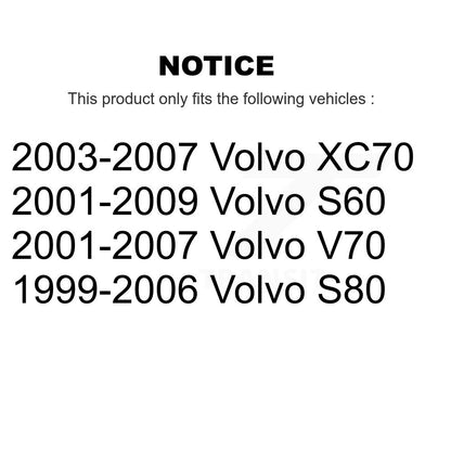 [Avant] Kit d'ensemble roulement de roue et moyeu pour Volvo S60 V70 XC70 S80 K70-100278