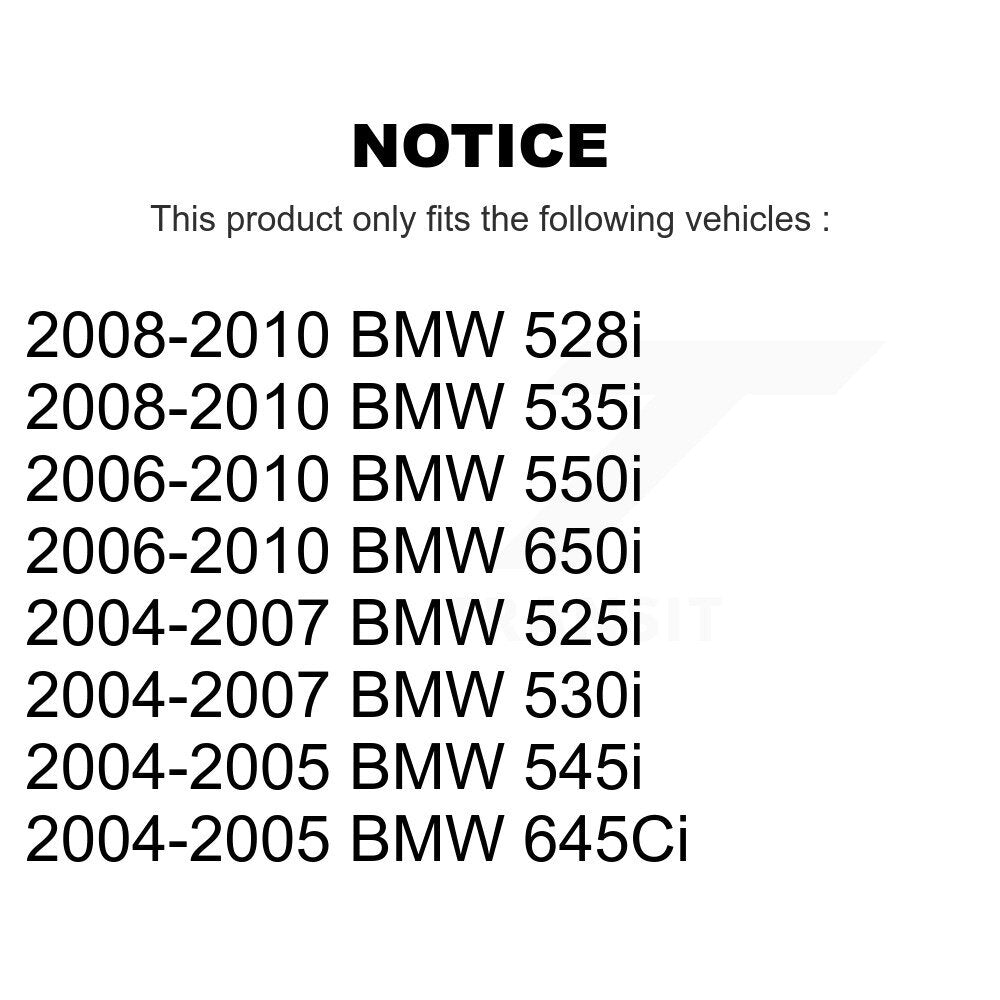 [Avant] Kit d'ensemble roulement de roue et moyeu pour BMW 528i 530i 525i 650i 535i 550i 645Ci 545i K70-100287