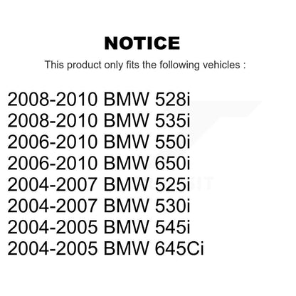 [Avant] Kit d'ensemble roulement de roue et moyeu pour BMW 528i 530i 525i 650i 535i 550i 645Ci 545i K70-100287