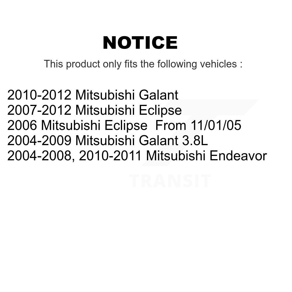 [Avant] Kit d'ensemble roulement de roue et moyeu pour Mitsubishi Galant Eclipse Endeavor K70-100291