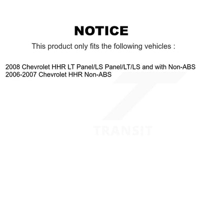 [Avant] Kit d'ensemble roulement de roue et moyeu pour Chevrolet HHR K70-100304