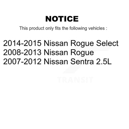 [Avant] Kit d'ensemble roulement de roue et moyeu pour Nissan Rogue Sentra Select K70-100344