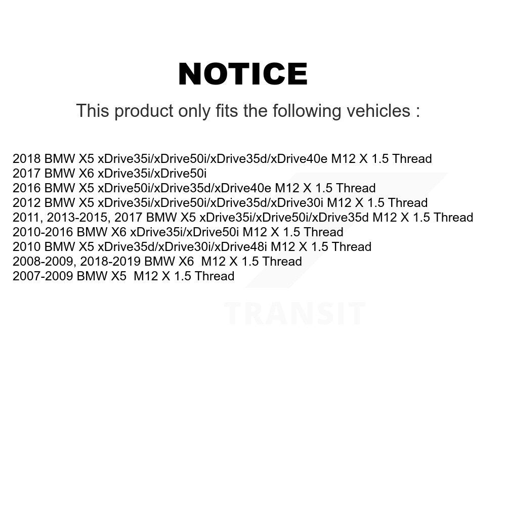 [Avant] Kit d'ensemble roulement de roue et moyeu pour BMW X5 X6 K70-100347