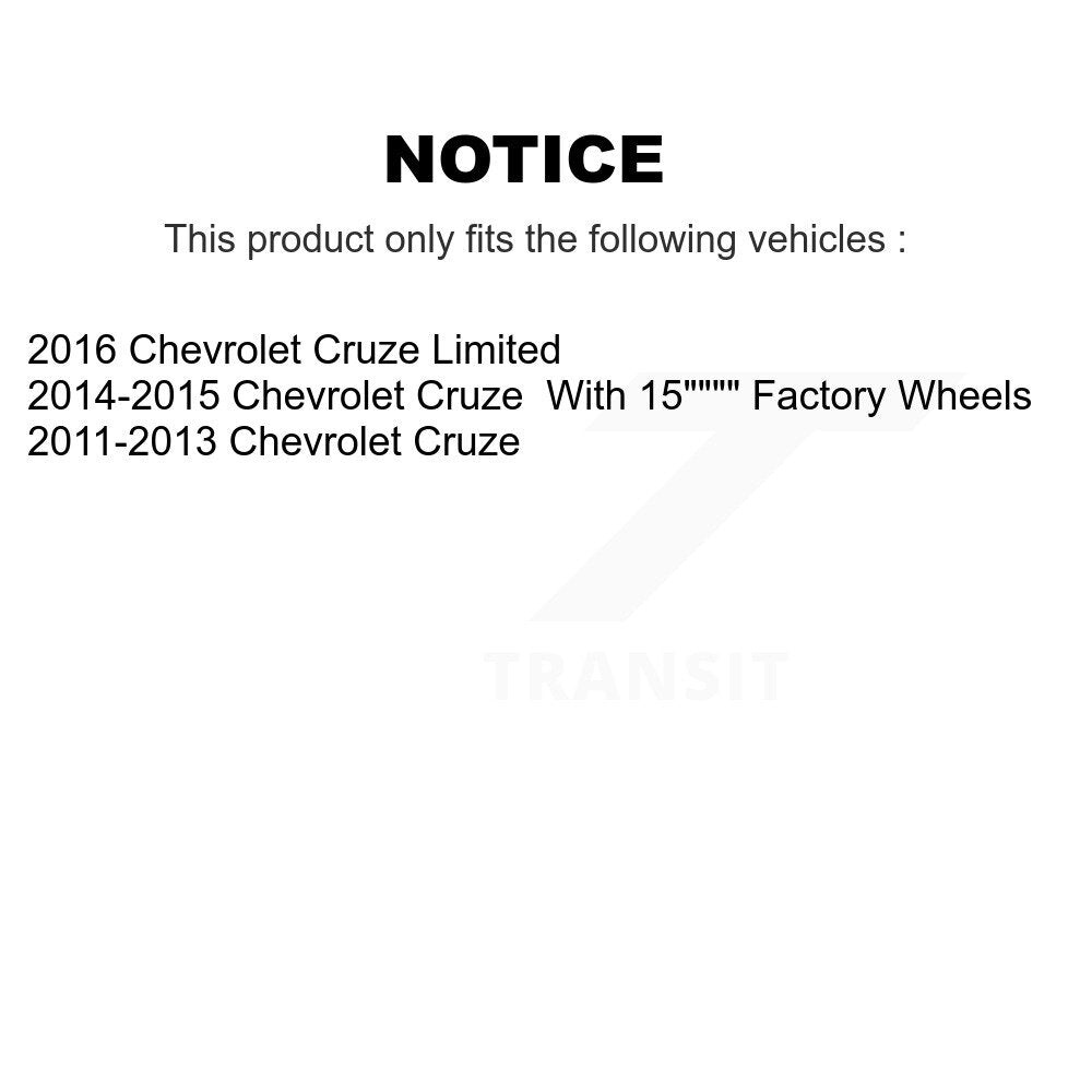 [Avant] Kit d'ensemble roulement de roue et moyeu pour Chevrolet Cruze Limited K70-100351