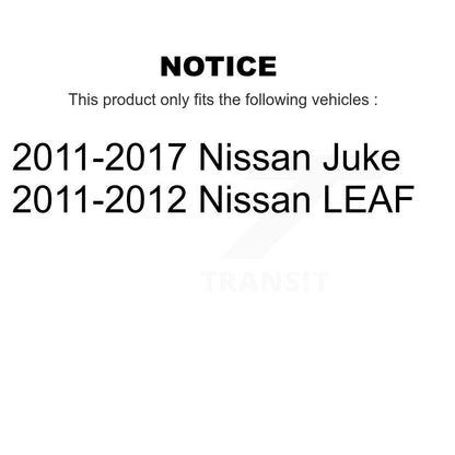 [Avant] Kit d'ensemble roulement de roue et moyeu pour Nissan Juke Leaf LEAF K70-100359