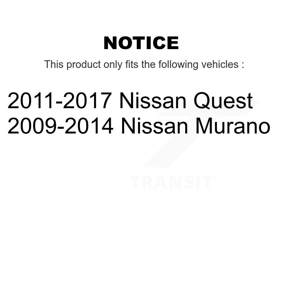 [Avant] Kit d'ensemble roulement de roue et moyeu pour Nissan Murano Quest K70-100361