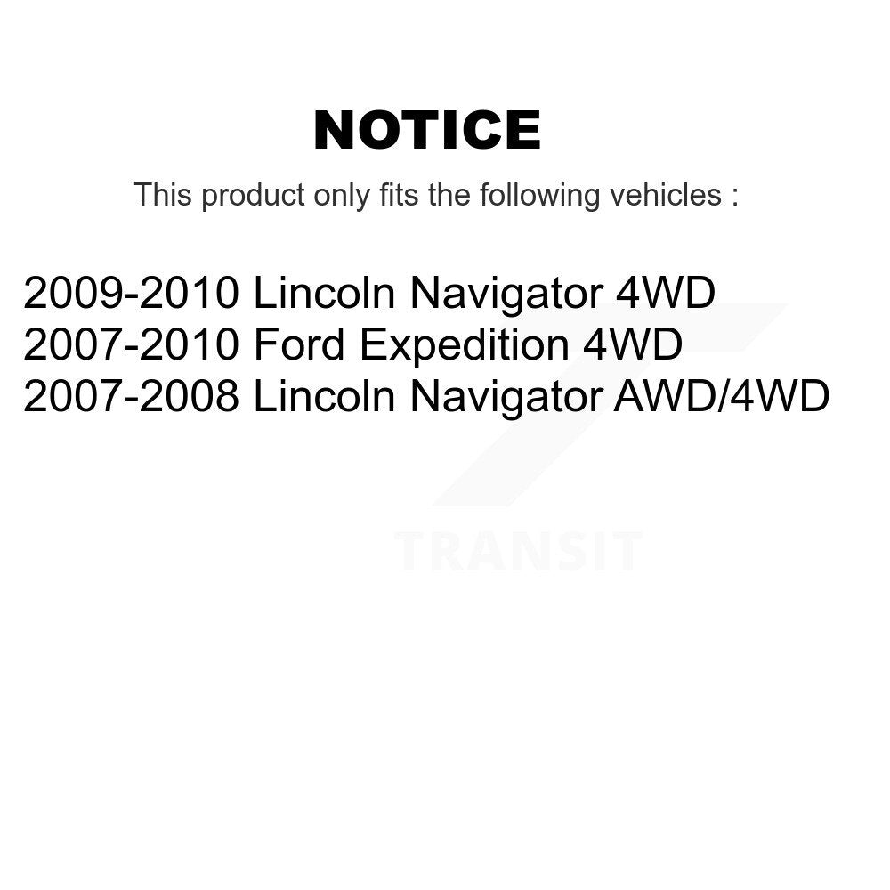 [Avant] Kit d'ensemble roulement de roue et moyeu pour Ford Expedition Lincoln Navigator K70-100427