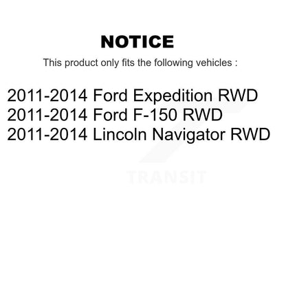 [Avant] Kit d'ensemble roulement de roue et moyeu pour 2011-2014 Ford F-150 Expedition Lincoln Navigator RWD K70-100449
