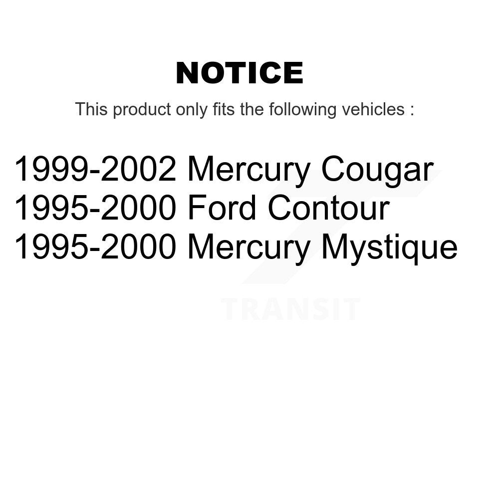[Avant] Kit de Roulement de roue pour Ford Contour Mercury Cougar Mystique K70-100495