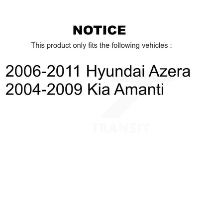 [Avant] Kit de Roulement de roue pour Hyundai Azera Kia Amanti K70-100522