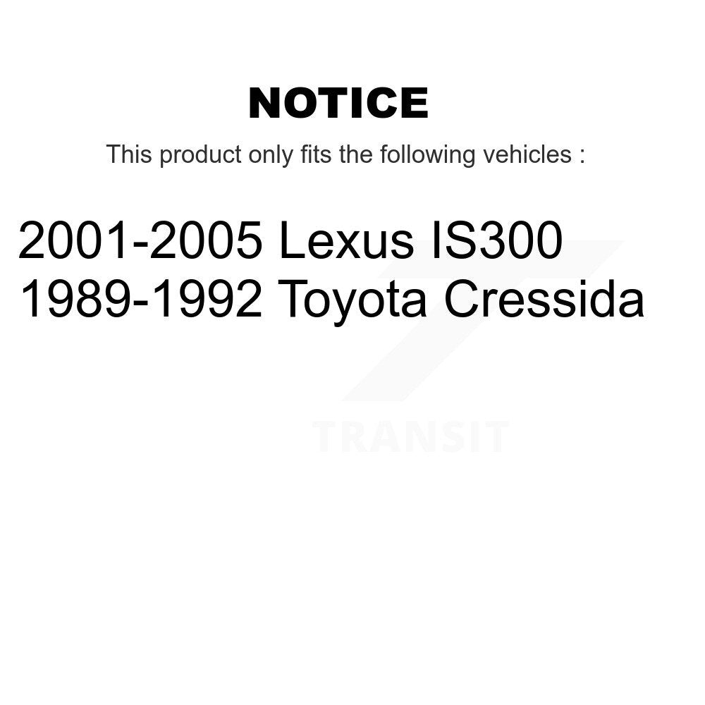 [Avant] Kit de Roulement de roue pour Lexus IS300 Toyota Cressida K70-100553