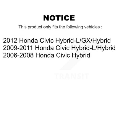 [Arrière] Kit d'ensemble roulement de roue et moyeu pour Honda Civic K70-100657