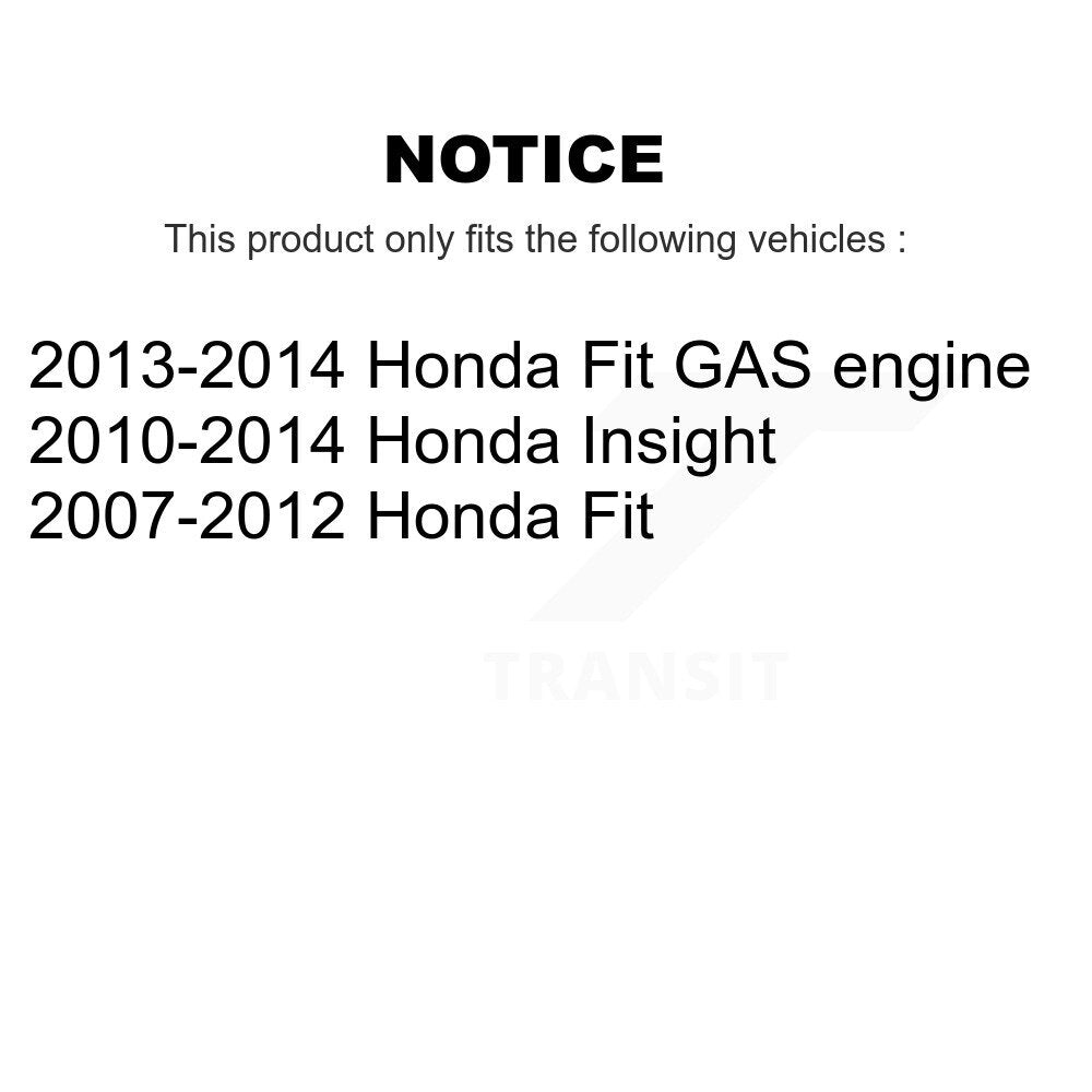[Arrière] Kit d'ensemble roulement de roue et moyeu pour Honda Fit Insight K70-100658