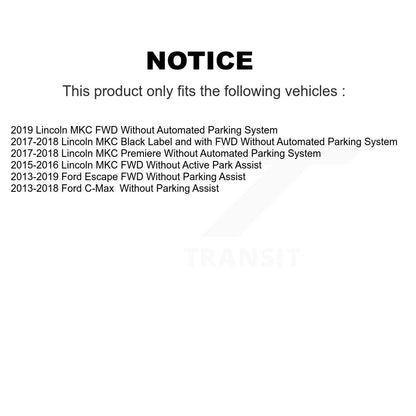 [Arrière] Kit d'ensemble roulement de roue et moyeu pour Ford Escape Lincoln MKC C-Max K70-100750