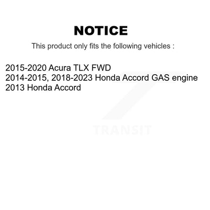 [Arrière] Kit d'ensemble roulement de roue et moyeu pour Honda Accord Acura TLX K70-100759