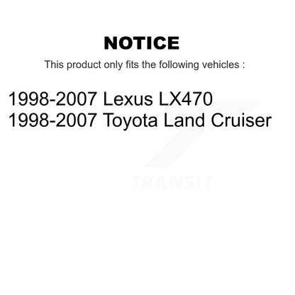 [Intérieur arrière] Kit de Roulement de roue pour 1998-2007 Toyota Land Cruiser Lexus LX470 K70-101031