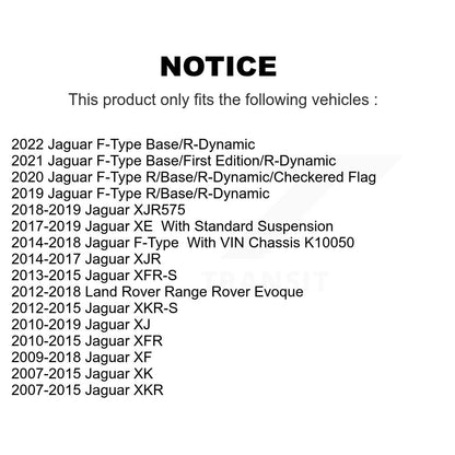 [Arrière] Kit de Roulement de roue pour Jaguar Land Rover Range Evoque XF XJ F-Type XK XKR XFR XJR XKR-S XFR-S XJR575 K70-101056