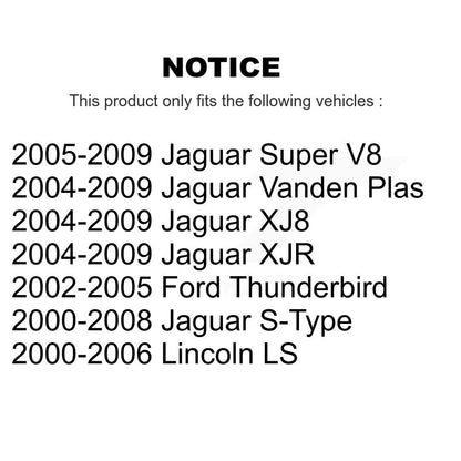[Arrière] Kit de Roulement de roue pour Jaguar Lincoln LS S-Type Ford Thunderbird XJ8 Vanden Plas XJR Super V8 K70-101068