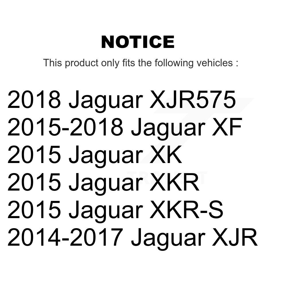 [Avant + Arrière] Kit de Roulement de roue pour Jaguar XF XJR XK XKR XJR575 XKR-S K70-101152