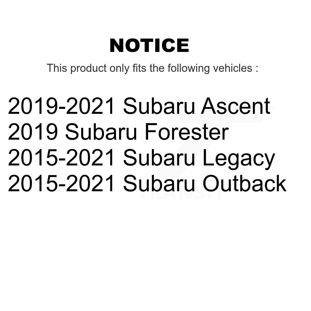 [Arrière] Kit d'ensemble roulement de roue et moyeu pour Subaru Outback Legacy Forester Ascent K70-101333