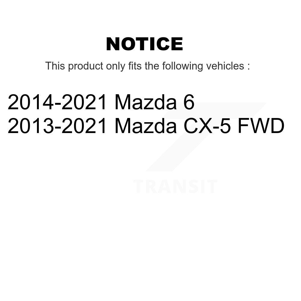 [Arrière] Kit d'ensemble roulement de roue et moyeu pour Mazda CX-5 6 K70-101380