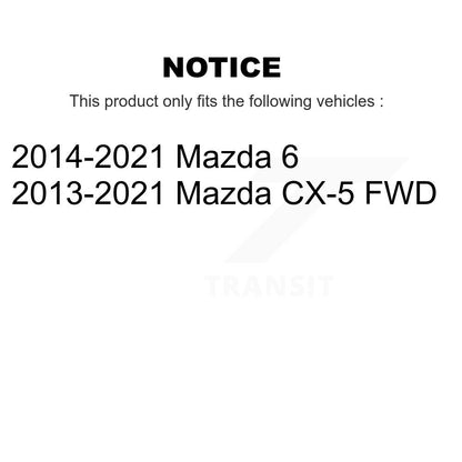 [Arrière] Kit d'ensemble roulement de roue et moyeu pour Mazda CX-5 6 K70-101380
