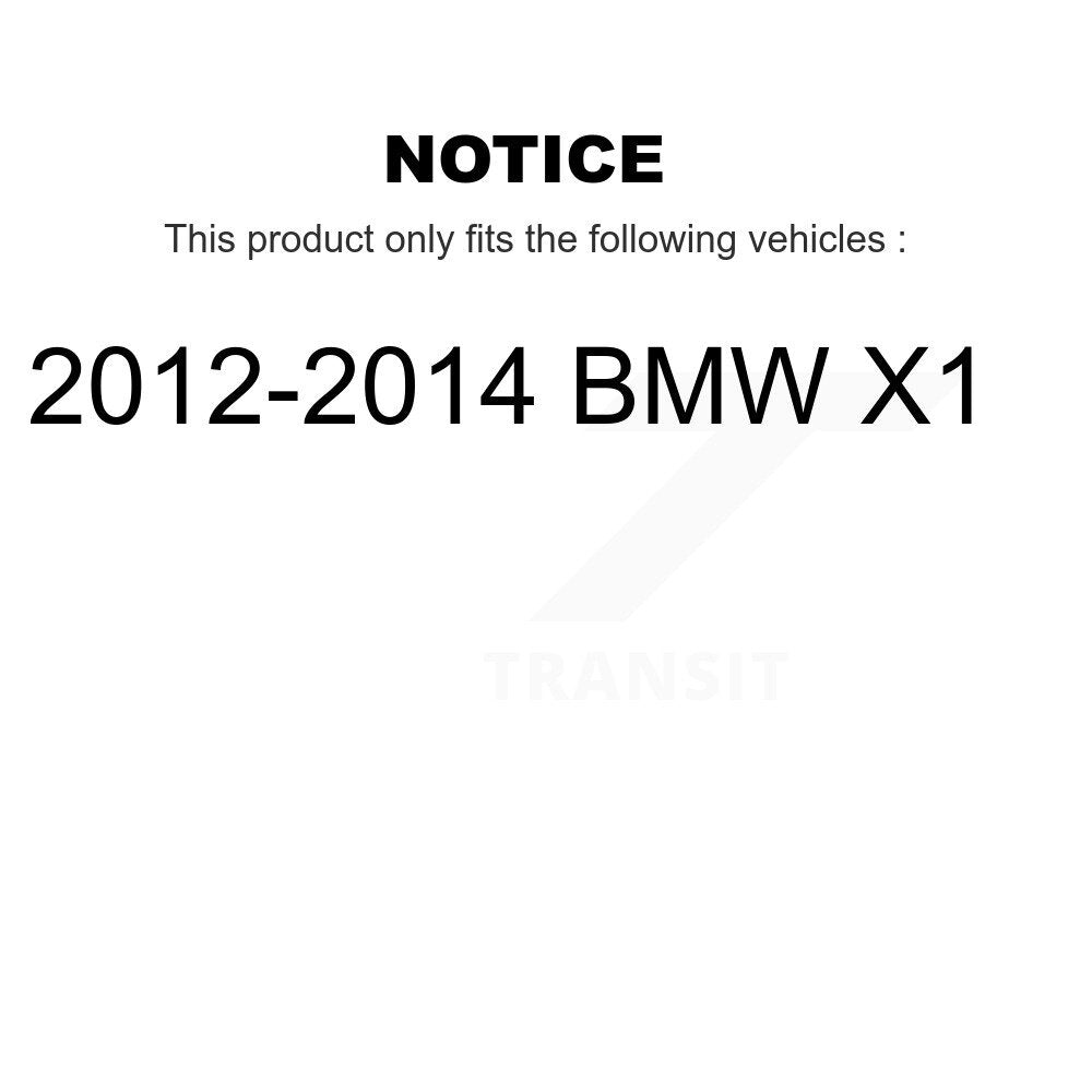 [Arrière] Kit d'ensemble roulement de roue et moyeu pour 2012-2014 BMW X1 K70-101385