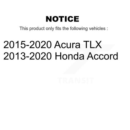 [Avant] Kit de Roulement de roue pour Honda Accord Acura TLX RLX K70-101397