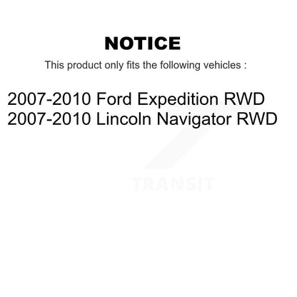 [Avant] Kit d'ensemble roulement de roue et moyeu pour 2007-2010 Ford Expedition Lincoln Navigator RWD K70-101413