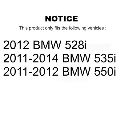 [Avant + Arrière] Kit d'ensemble roulement de roue et moyeu pour BMW 535i 528i 550i K70-101454