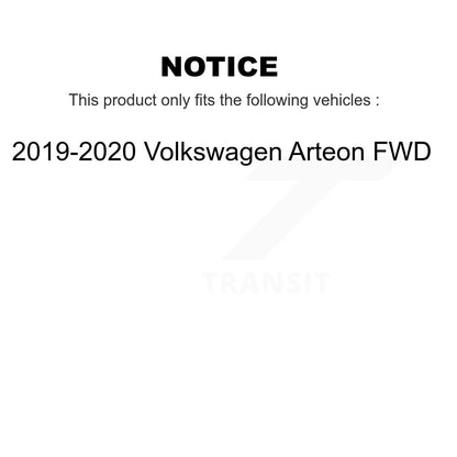 [Avant + Arrière] Kit d'ensemble roulement de roue et moyeu pour Volkswagen Golf Arteon K70-101464