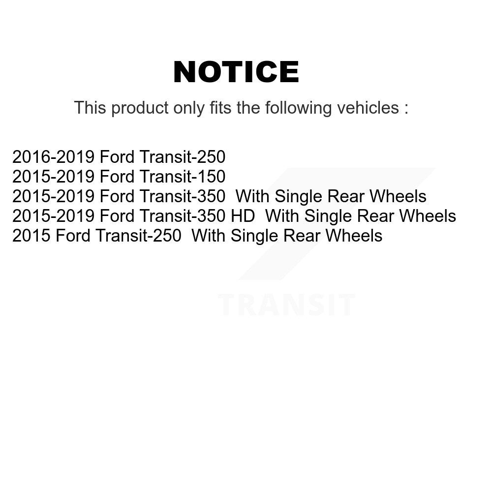 [Avant] Kit d'ensemble roulement de roue et moyeu pour Ford Transit-250 Transit-350 Transit-150 HD K70-101492