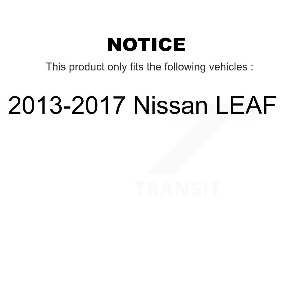 [Arrière] Kit d'ensemble roulement de roue et moyeu pour 2013-2017 Nissan LEAF K70-101506