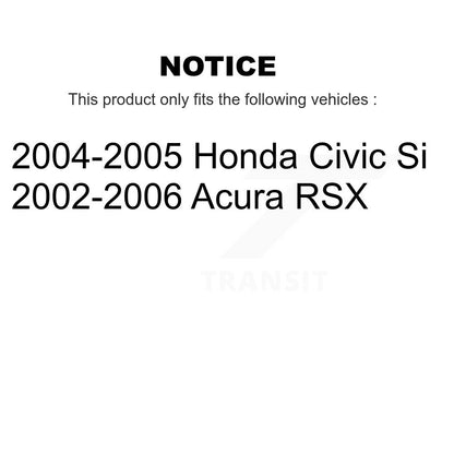 [Avant + Arrière] Kit de Roulement de roue pour Honda Civic Acura RSX K70-101565
