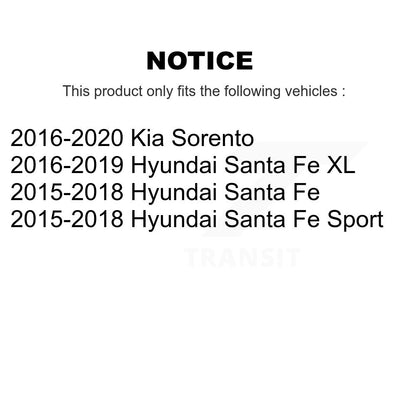 [Avant] Kit d'ensemble roulement de roue et moyeu pour Hyundai Santa Fe Sport Kia Sorento XL K70-101714