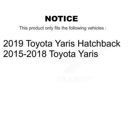 [Arrière] Kit d'ensemble roulement de roue et moyeu pour Toyota Yaris K70-101762